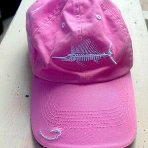 Get reel get fish hat cap swordfish adjustable